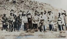 RPPC Inter Tribal Indian Ceremonial Dancers Gallup NM PC Drum Native American picture