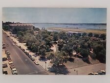 Postcard Confederate Park Post Office & Mississippi River Memphis Tennessee picture
