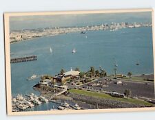 Postcard Bird's-Eye View Of San Diego Harbor, San Diego, California picture