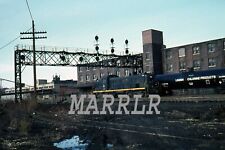 RR Print-CENTRAL OF NEW JERSEY CNJ 1548 at Spring St Tower 12/3/1972 picture