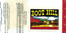 Vintage water decal Boot Hill Dodge City Kansas Lindgren-Turner Co.  picture