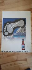 Vintage 1997 Kokanee Glacier Beer preprint Poster Columbia Brewery Labatt USA  picture