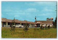 Burlington Washington WA Postcard Mark II Motel Interchange Whidbey Island c1960 picture