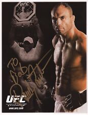 RANDY COUTURE HAND SIGNED 8x11 COLOR PHOTO+COA       UFC LEGEND     TO BOB picture