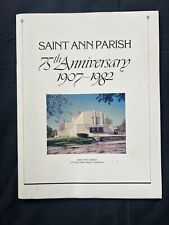 1982 History Of Saint Ann Parish Bristol Connecticut Church 75th Anniversary picture