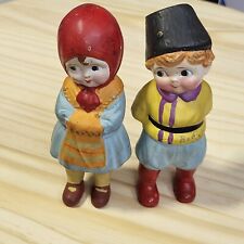 Chalk Ware Dolls Vintage Made in Japan 1920 - 1930 picture