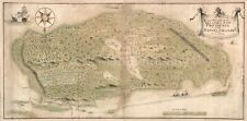 1700 Map | Bahama Islands | West Indies | New Providence Island | Vintage Baha picture