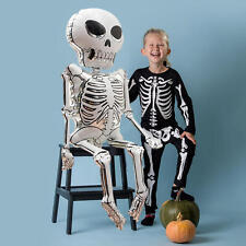 5.2*2.8ft 3D Giant Inflatable Skeleton In/Outdoor Halloween Decor Yard Display picture