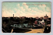 Dayton OH-Ohio, Aerial Of Soldiers Home, Antique, Vintage Postcard picture