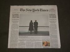2018 SEPTEMBER 12 NEW YORK TIMES - THE TRUMPS PAY TRIBUTE IN SHANKSVILLE, PA picture