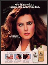 Enhance Hair Products 1980s Print Advertisement 1981 Overworked Hair picture