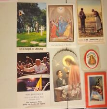 Lot of 75 Vintage Holy Cards RELIGIOUS CATHOLIC CHRISTIAN Pamphlets &  Ephemera  picture