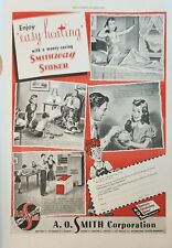 1946 A O Smith Corporation Vintage ad smithway stoker picture