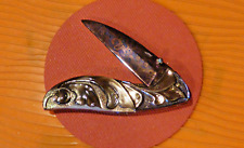 NM Suchat Jangtanong Custom Ornate Thai Folding Art Knife-STUNNING Exotic picture