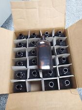 16 oz 500ml amber glass bottle With Caps Case Of 24 picture