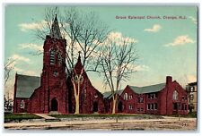 c1910s Grace Episcopal Church Exterior Orange New Jersey NJ Unposted Postcard picture
