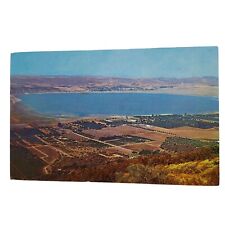 Postcard Lake Elsinore California Aerial View Chrome Posted picture