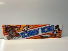Donkey Kong Arcade Marquee 1981 Plexiglass picture