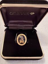 Disneyland Vintage Rare Cast Member 5 Yr Service Award Pin 1985 Boxed + Letter picture