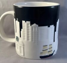 Starbucks Boston Coffee Mug 2012 Skyline Relief Embossed Collector Series 16 Oz picture