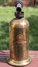 The Lenk Mfg. Company  Gasoline Blow Torch Newton, MASS Brass Vintage  picture