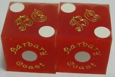 Vintage Dice Used at Barbary Coast  Hotel and Casino Las Vegas. NV  NO # picture