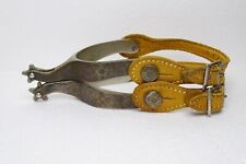 Vintage Pair Of Cowboy Spurs From Colorado Nice Condition picture