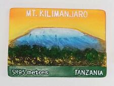 Mount Kilimanjaro Tanzania 3D Resin Fridge Magnet Travel Souvenir picture