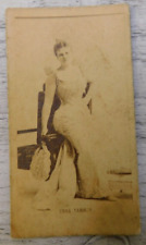 Sweet Caporal Cigarette Cora Tanner Old Reliable Tobacco Trading Trade Card picture
