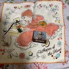 Ghibli Listen To Shizuku Tsukishima Cat Baron Mini Towel Handkerchief picture