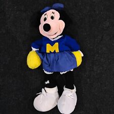 Vtg Walt Disney Minnie Mouse Sports Cheerleader Stuffed Animal Plush Jumbo 34