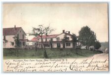 1905 Mountain Rest Farm House Lake Huntington New York Antique Vintage Postcard picture