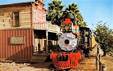 Knott's Berry Farm Ghost Town Calico Mine Railway Train Depot Vtg Postcard E25 picture