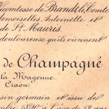 René Marie Charles De Champagné Craon Mayenne 1890 picture