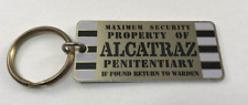 Vintage ALCATRAZ PENITENTIARY San Francisco, CA. Souvenir Key Chain / Key Fob picture