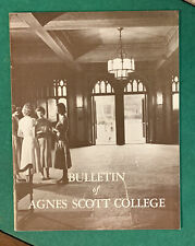 Vintage Agnes Scott College, July 1949, Bulletin, Decatur, Georgia / Atlanta picture