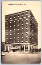 Bridgeton New Jersey~Cumberland Hotel~1930s B&W Postcard picture
