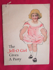 THE JELL-O-GIRL GIVES A PARTY - Early Booklet - (7) Rose O'Neill Illustrations picture