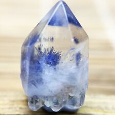 4.4Ct Very Rare NATURAL Beautiful Blue Dumortierite Quartz Crystal Specimen picture
