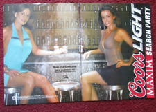 2005 COORS LIGHT Beer Print Ad ~ Sexy Girls at the Bar, Make it a Threesome picture