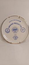 Vintage SUFFOLK COUNTY NY Grand Regatta Maritime museum  Plate  300Yrs picture