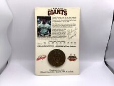 Vintage NEW July 11, 1999 Orlando Cepeda Day San Francisco Giants Token Coin NIP picture