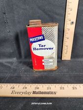 Vintage Prestone Tar Remover Can/Tin Empty Great Shape #2 picture