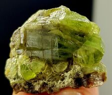 20 Gram Top Qulaity Olive Green Paridote Crystal On Specimen @ Pakistan picture