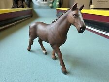 Schleich Brown HANOVERIAN MARE Horse 2012 Retired Animal Figure 13729 Farm Toy picture