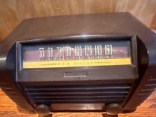 Vintage RCA tube, Brown  Table Radio works 11 1/2 