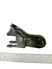 Hand Carved Dog Collectible Handmade Folk Art picture