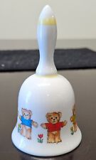 Vintage 1979 Enesco Collectors Pigglets Bell, Bears Design with Handle picture