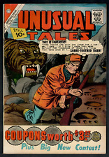Unusual Tales # 28 (5.0) 6/1961 CDC 10c Early Silver-Age Horror Giant Tiger 🐅 picture