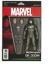 Infamous Iron Man #1 Action Figure Variant John Tyler Christopher NM 2016 picture